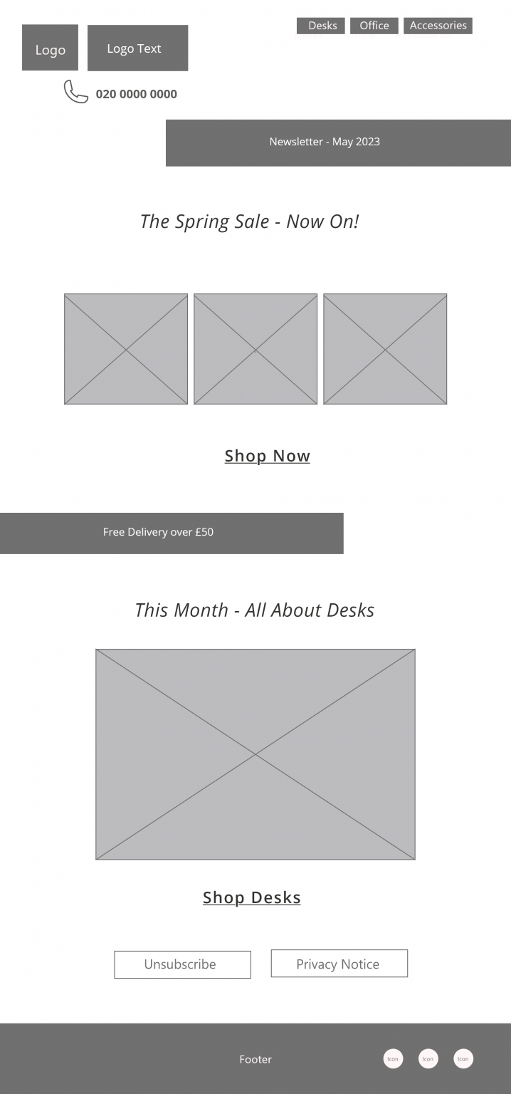 Newsletter Page